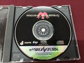 Treasure Sega Saturn Soft Radiant Silver Gun Used