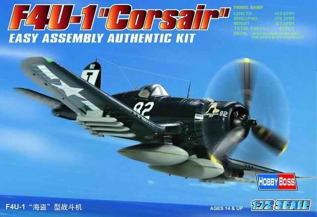 Hobbyboss 80217 - 1:72 F4U-1D ''Corsair'' - New