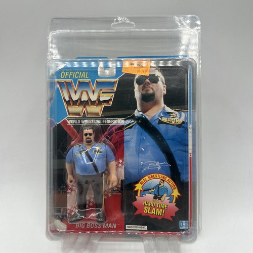 WWF The Big Boss Man HASBRO series 3 Wrestling Fig...