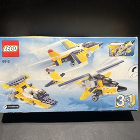 LEGO Creator 6912 3-in-1 Jet Airplane Speed Boat Helicopter NEW!!