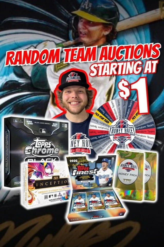 BASEBALL BREAKS, Topps Inception, Chrome Black & Honey Packs Starting at $1