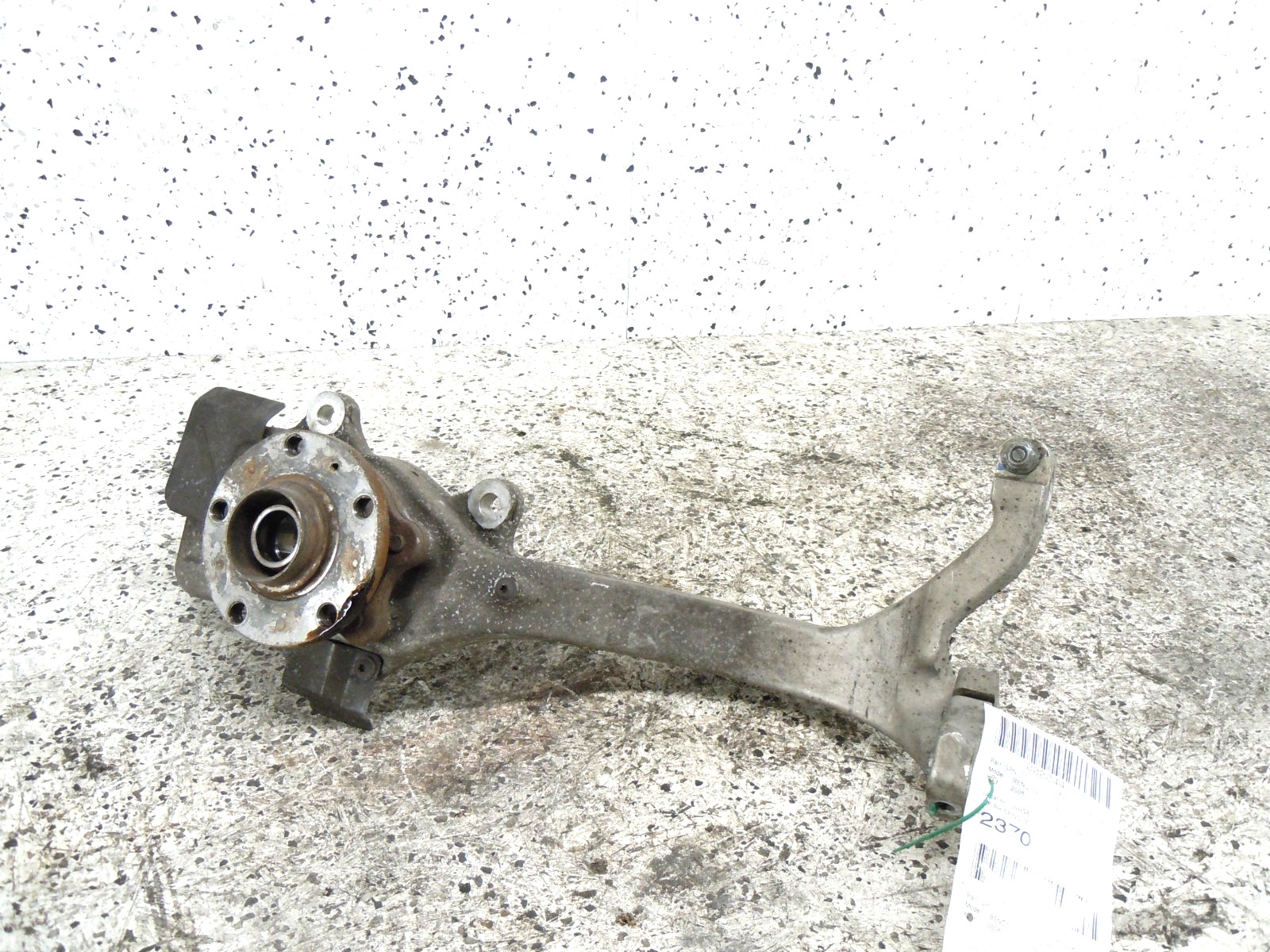 2006 06 Bentley Continental Flying Spur Front Spindle Knuckle Hub Pass Right OEM