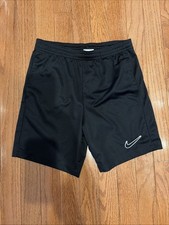 Nike Boy Shorts Size Youth Medium, Dri-Fit Black, Pullon Athletic Shorts