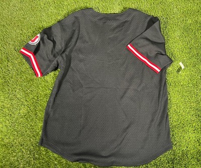 NWT Ohio State University Buckeyes College Retro Baseball Jersey