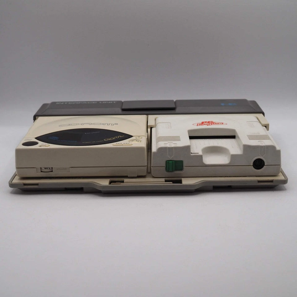 NEC PC Engine INTERFACE UNIT IFU-30 CD-ROM² PC Engine W/SYSTEM CARD Tested - Image 3 of 4