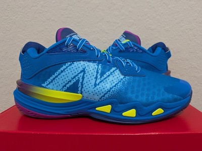 New Balance Hesi Low v2 Blue Yellow Purple BB Foam BBHSLGB2 size