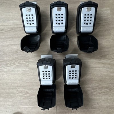 1 KeyGuard Key Safe Keypad Combination Window Mount Lock Box Black/Silver
