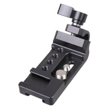 Multifunctional Camera Clamp Plate 15mm Tube Mounting Aluminum Alloy Accessory