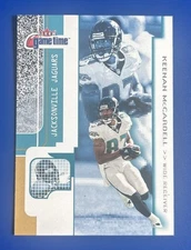 2001 Fleer Game Time Football Keenan McCardell Jacksonville Jaguars #3