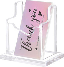 Acrylic Brochure Holder Business Card Literature Holder Clear Magazine Pamphlet