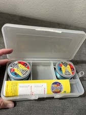 Vintage Berkley Trilene 6lb 100yd Monofilament 2 Spools Tackle Box Fishing Line