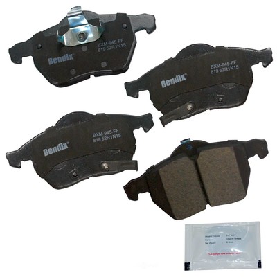 Disc Brake Pad Set-Priority One Semi-Metallic BPR Bendix CFM819