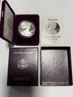 1992 ASE American Silver Eagle PROOF Coin 1 Troy Oz .999 Fine Silver & Box & COA