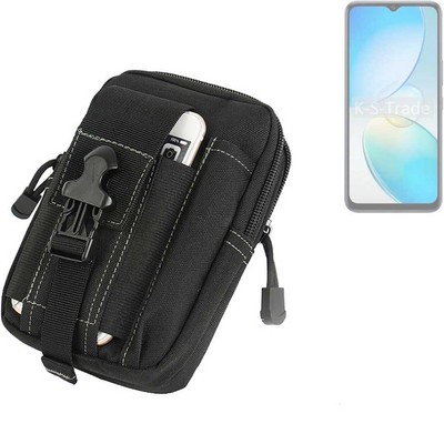 Holster für Infinix Hot 12 Pro Zusatzfächer Gürtel-Tasche Schutzhülle Tasche