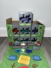     Minecraft Jelly Cube Viral Squishy Bundle Lot of 7 with display box 