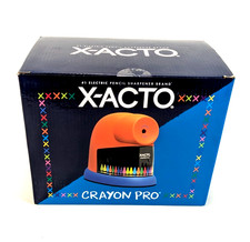 X-ACTO Crayon Pro Electric Sharpener, Safesta...
