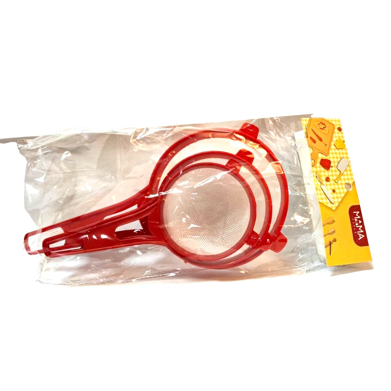 Nylon Mesh Strainer Sieve - Plastic Flour Sifter, Cinnamon/Sugar Powder Spreader
Opens in a new wind