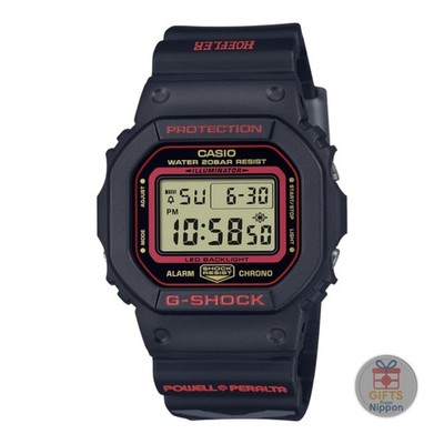 G-SHOCK DW-5600KH-1JR Kelvin Hoefler x Powell Peralta Triple Collab Watch Black