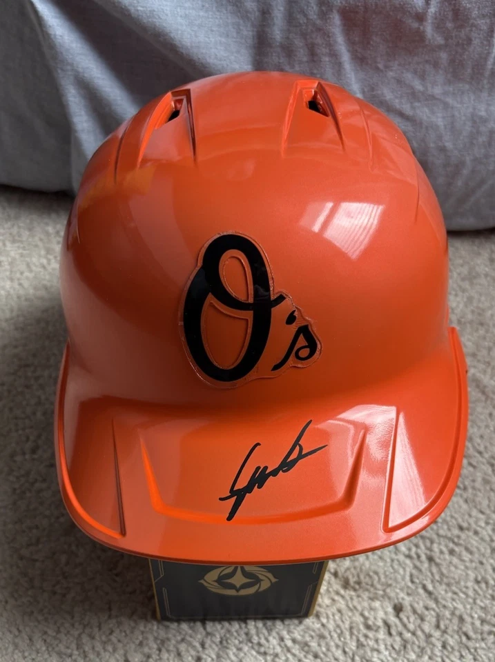 Samuel Basallo Signed Autographed Baltimore Orioles FULL SIZE Helmet JSA COA - Image 2 of 4