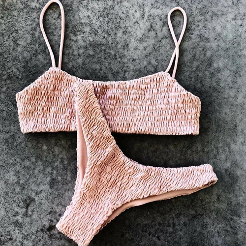 Sexy brasilianisches Damen-Bikini-Set Bademode Badeanzug Sommer Badeanzug Beachwear - Bild 70 von 135