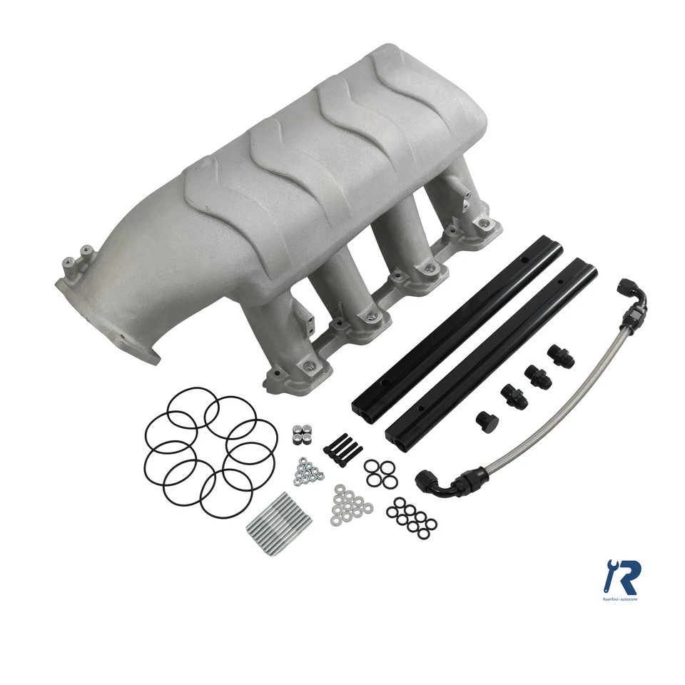 Aluminum Intake Manifold Multi-Port for Cadillac Chevrolet GMC Hummer Pontiac — 第 3/4 张图片