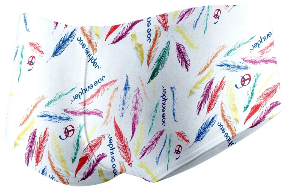 Joe Snyder Feathers Cheek Boxer 13: Micro Shorts Men's Trunk Briefs for Males — 第 4/4 张图片