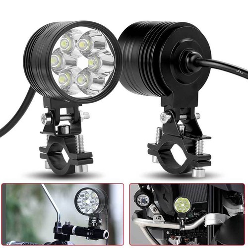 2x Motorcycle LED Spot Light Headlight Car Driving Fog Lamp 4WD ATV SUV 12V 24V - Picture 19 of 22