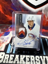 2021-22 Upper Deck The Cup Robin Salo  RC Auto Patch #’d 120/249 Islanders