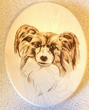 Pet portraits and pyrography by Ali Cameron