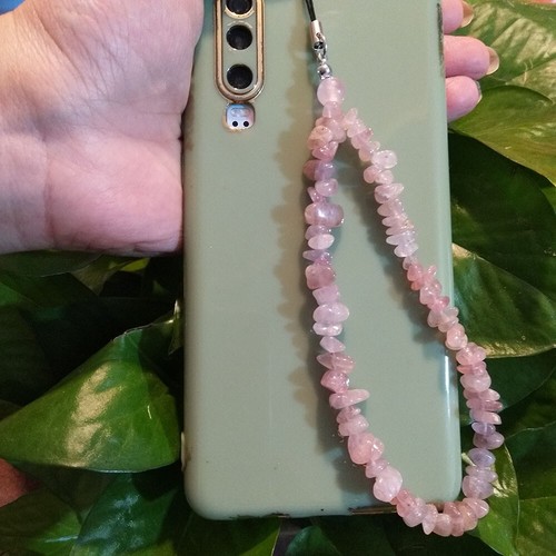 Kruszony kamień Łańcuszek telefoniczny Kryształ Kamień Łańcuszek na telefon komórkowy Pasek Smycz Charm - Zdjęcie 11 z 11