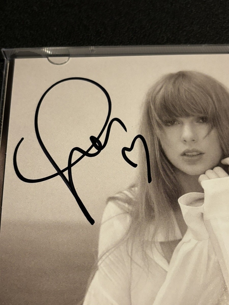 Taylor Swift TTPD直筆サイン入り①＋Eternal ④ Taylor Swift TTPD直筆サイン入り①＋Eternal ④
