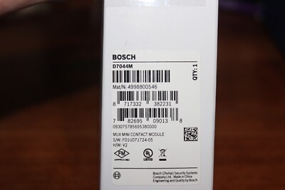 NIB Bosch D7044M Addressable Multiplex Single Input Fire Alarm Module Sealed