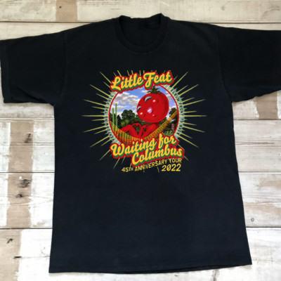 Little Feat Band tour Waiting For Columbus Unisex Tee Shirt Cotton CS746