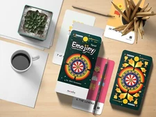 78pcs Emojiny Tarot, the Journey of Emoticon - with 5 add-on cards by Deckstiny
