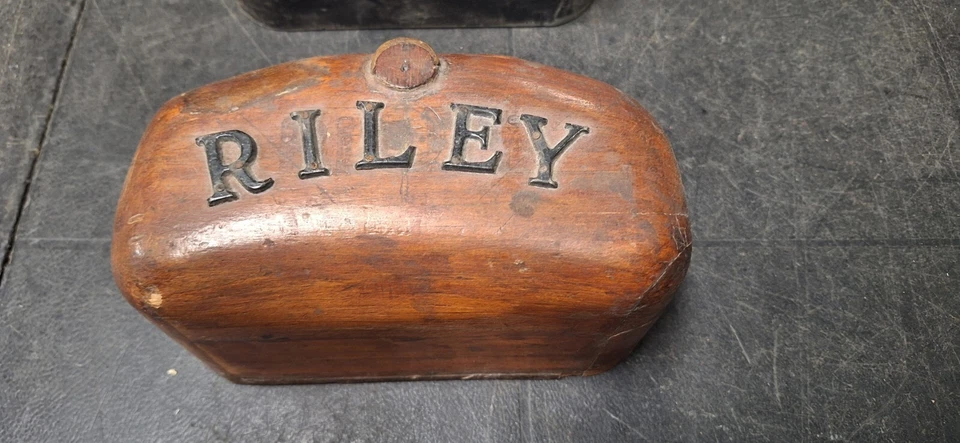 Riley Orginal Wood Pattern 4 Cylinder OHV Conversion Valve Covers Ford Model B - Image 2 of 4