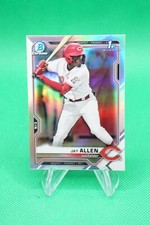 2021 Bowman Draft Base Chrome Refractor #BDC-11 Jay Allen Cincinnati Reds ES6