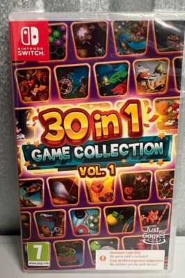 30 IN 1 SPIELESAMMLUNG VOL. 1 VOLUME ONE NINTENDO SWITCH KOMPLETTES SPIEL PLS LESEN