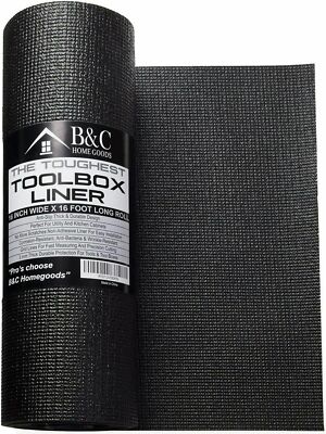 Thick Tool Box Liner Non Slip Lining Drawer Padded Shelf Foam Rubber 20in x 24ft