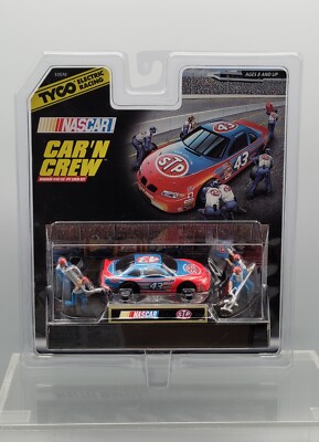 アーテル/リチャードペティ STP Nascarナスカー 1/18 絶版 T Tyco Slot Race Car 1998 Richard Petty #43 STP + Racing Crew / Pit