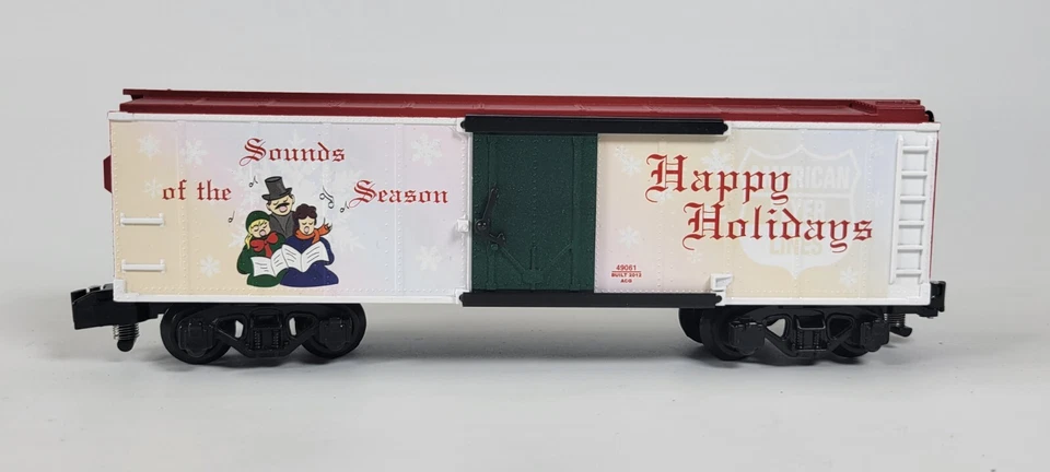 S-Gauge Lionel American Flyer 6-49061 Christmas Music Operating Box Car - NIB - Image 3 of 4