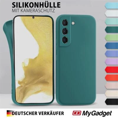 MYGADGET Hülle für Samsung Galaxy S22 - Handyhülle Cover aus Silikon