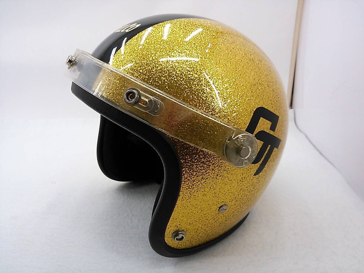 BUCO TOYS McCOY Small GT Center Stripe XS 54-55cm Jet Helmet BUCO TOYS McCOY Small GT Center Stripe XS 54-55cm Jet Helmet