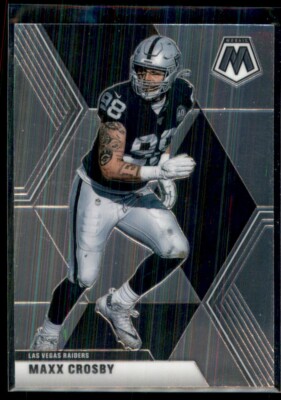 2020 Panini Mosaic Maxx Crosby Las Vegas Raiders #108