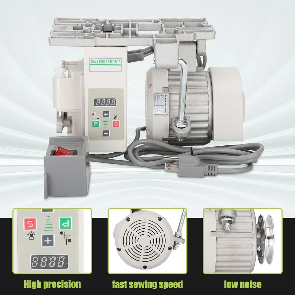 750W Sewing Machine Servo Motor & Controller For Industrial 200-6500RPM - image 3 of 4