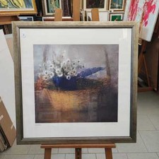 Renzo crociara. Litografia. 70 x 70