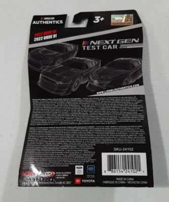 NASCAR Authentics 2022 Wave 1 Chevrolet Camaro Test Car 1:64