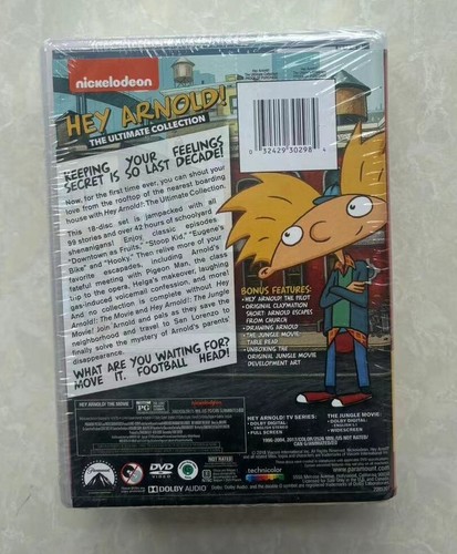 Hey Arnold!: the Ultimate Collection (DVD, 2021, 18-Disc Set) - Afbeelding 2 van 2
