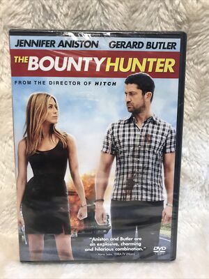 New The Bounty Hunter DVD Movie Jennifer Aniston Gerard Butler Comedy Romance