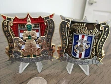 MSG Marine Security Guard DET American Embassy Bangkok Thailand Challenge Coin