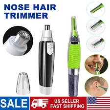 Electric Nose Hair Trimmer Shaver Ear Face Eyebrow Mustache Beard Shaver Clipper
